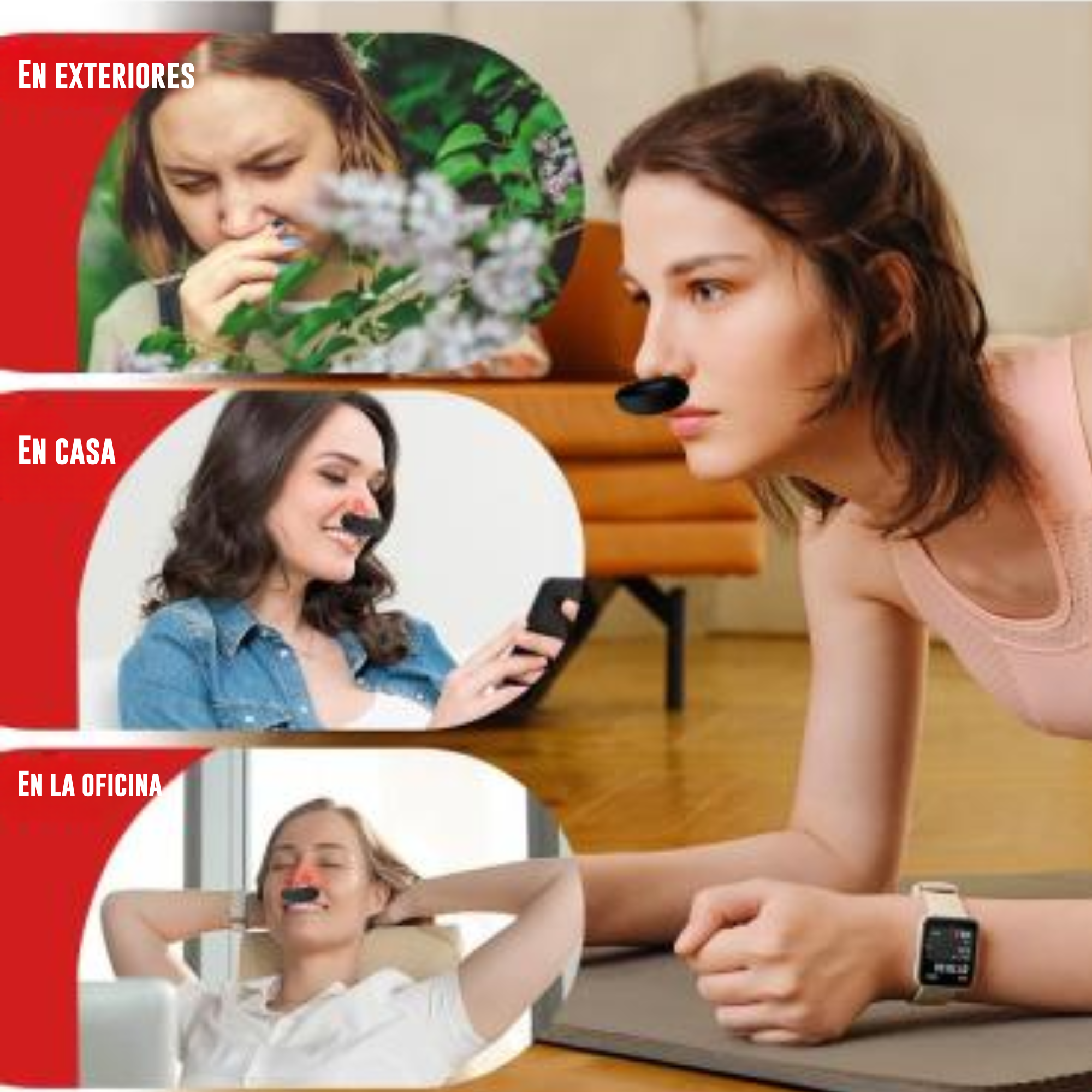 NoMore® Alivio instantáneo de la rinitis y sinusitis