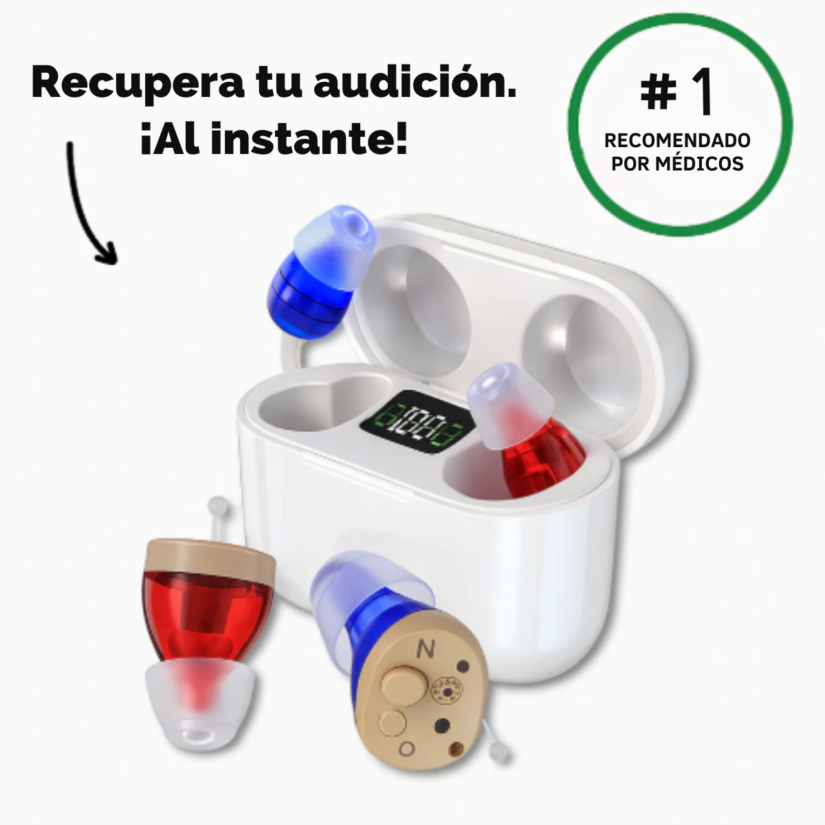 Audífonos Amplificador Auditivo