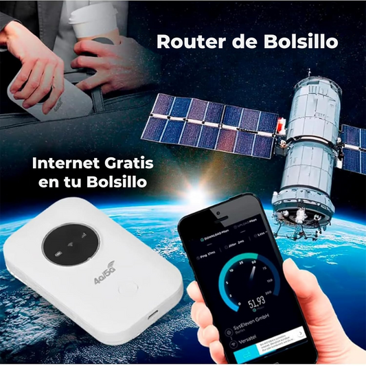 Router de Bolsillo Internet Gratis