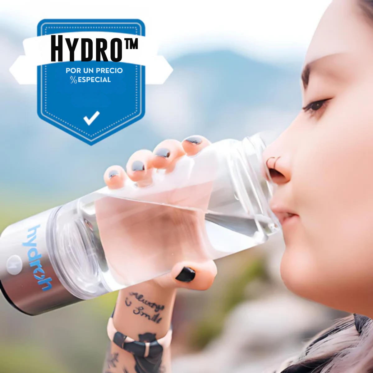 Hydro™ - Botella de agua de hidrógeno