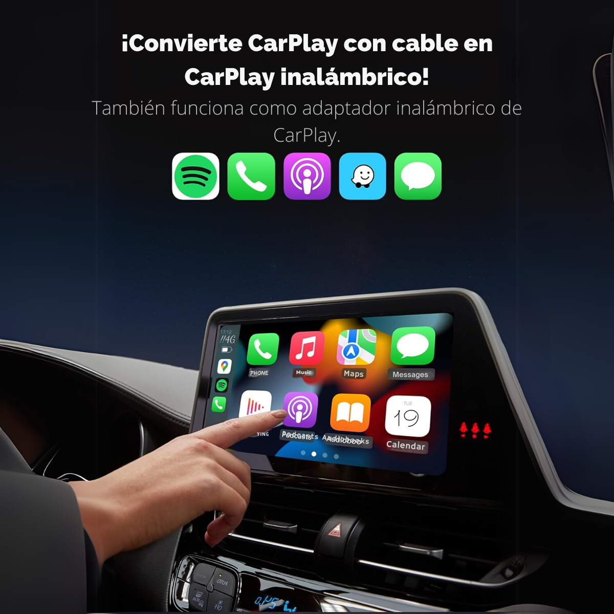 DriveCast™: Car Play + Android Auto + Screen Mirroring + HDMI
