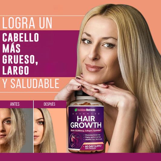 HairGrowth® - Vitaminas Para El Crecimiento del Cabello