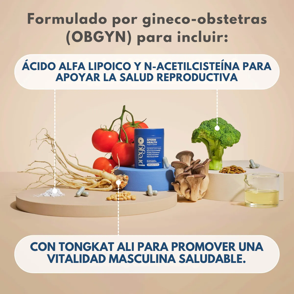 Cápsulas Sperm Health De Positiv Preggo®