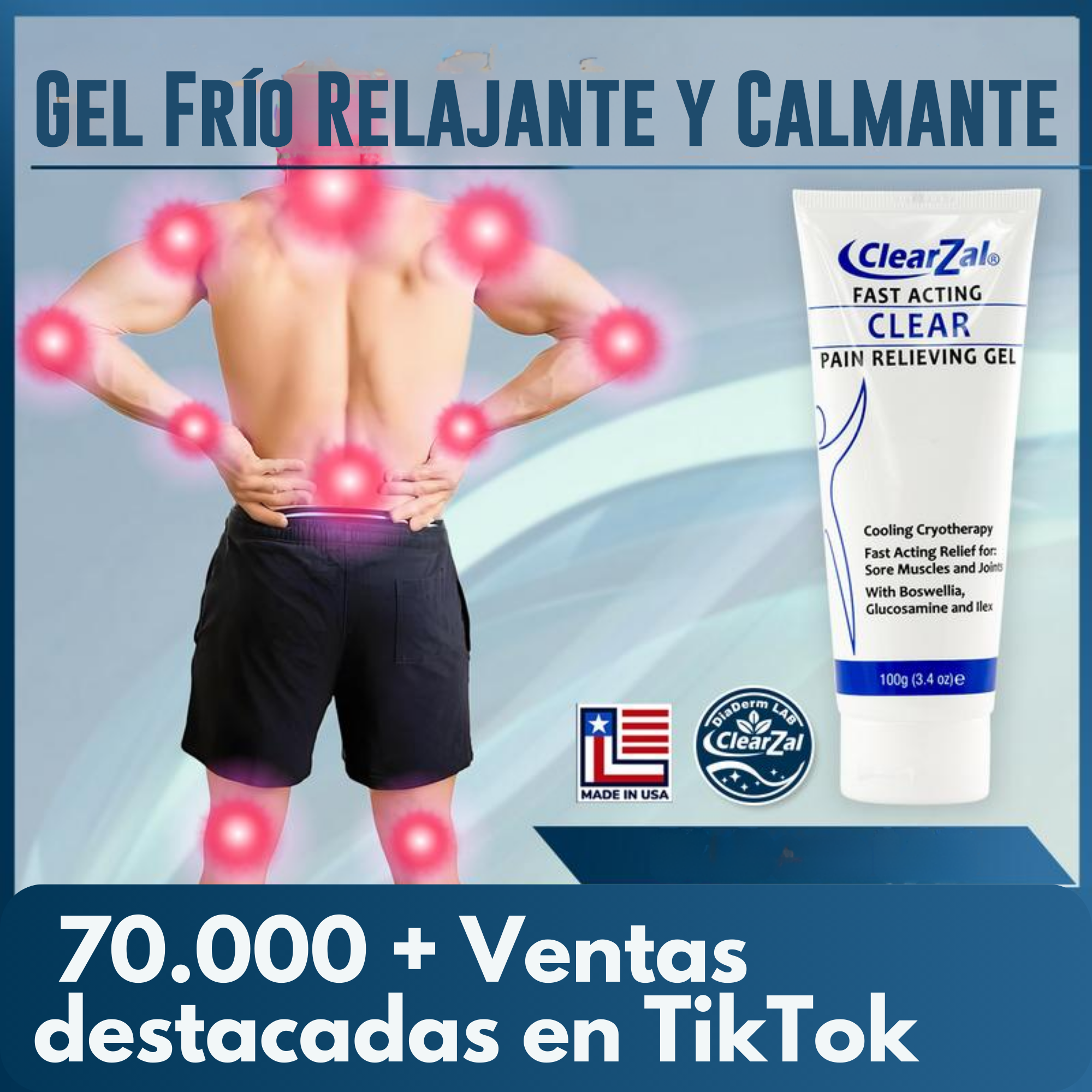 ClearZal® -  Alivio del dolor acción rápida 60ml