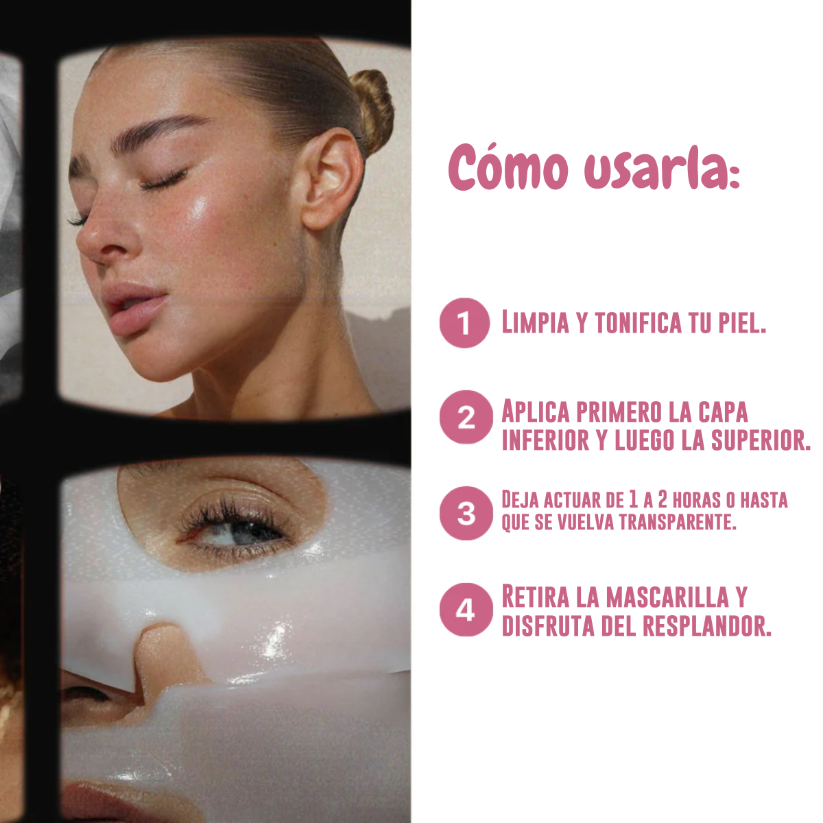 Mascarilla iluminadora de colágeno 2.0