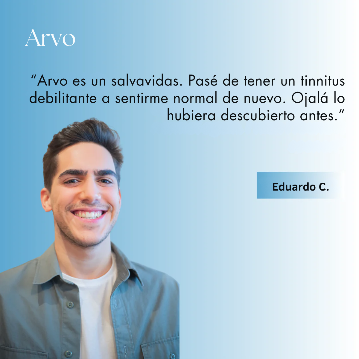 ARVO - Alivio instantáneo del tinnitus y la tensión + Regalo 🎁
