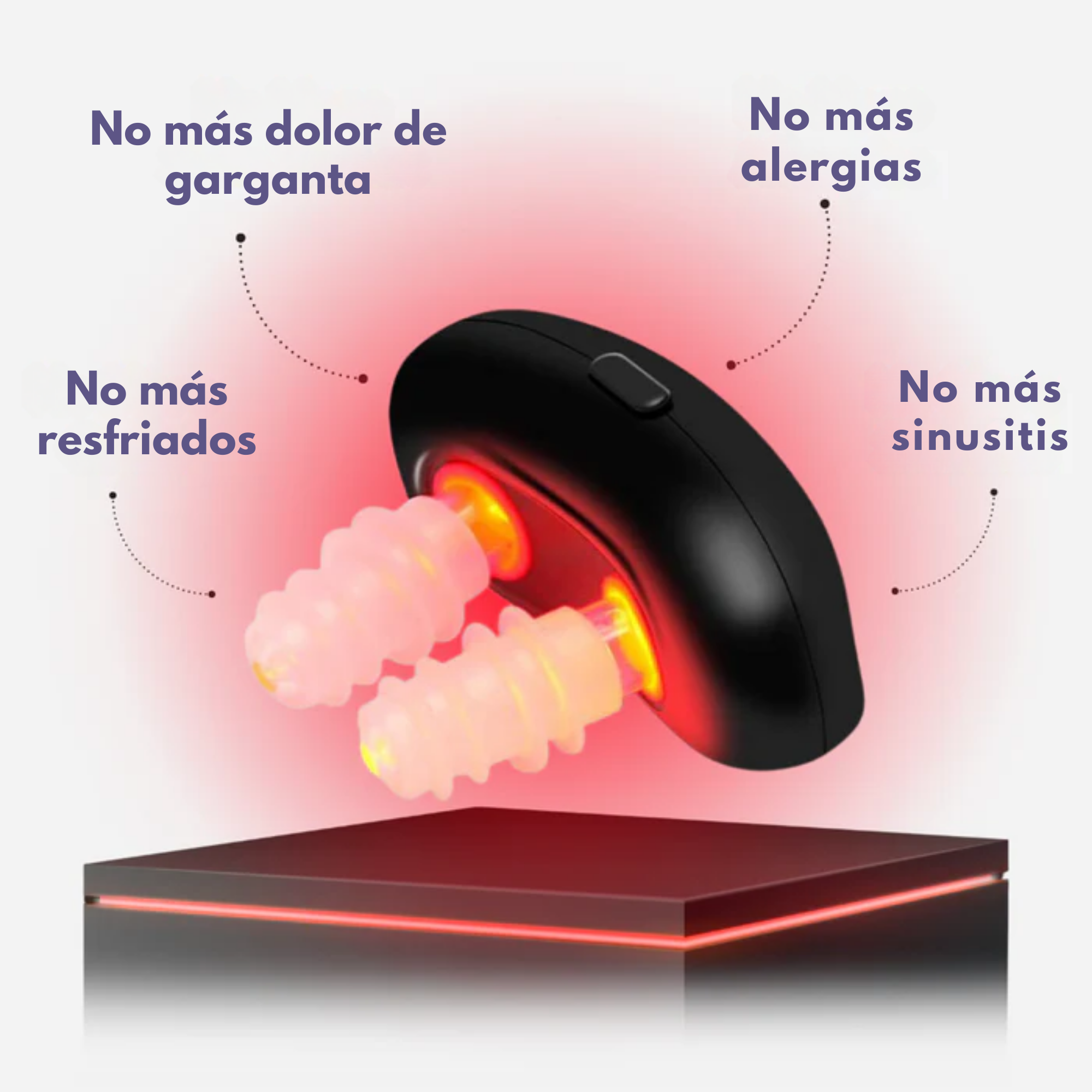 NoMore® Alivio instantáneo de la rinitis y sinusitis