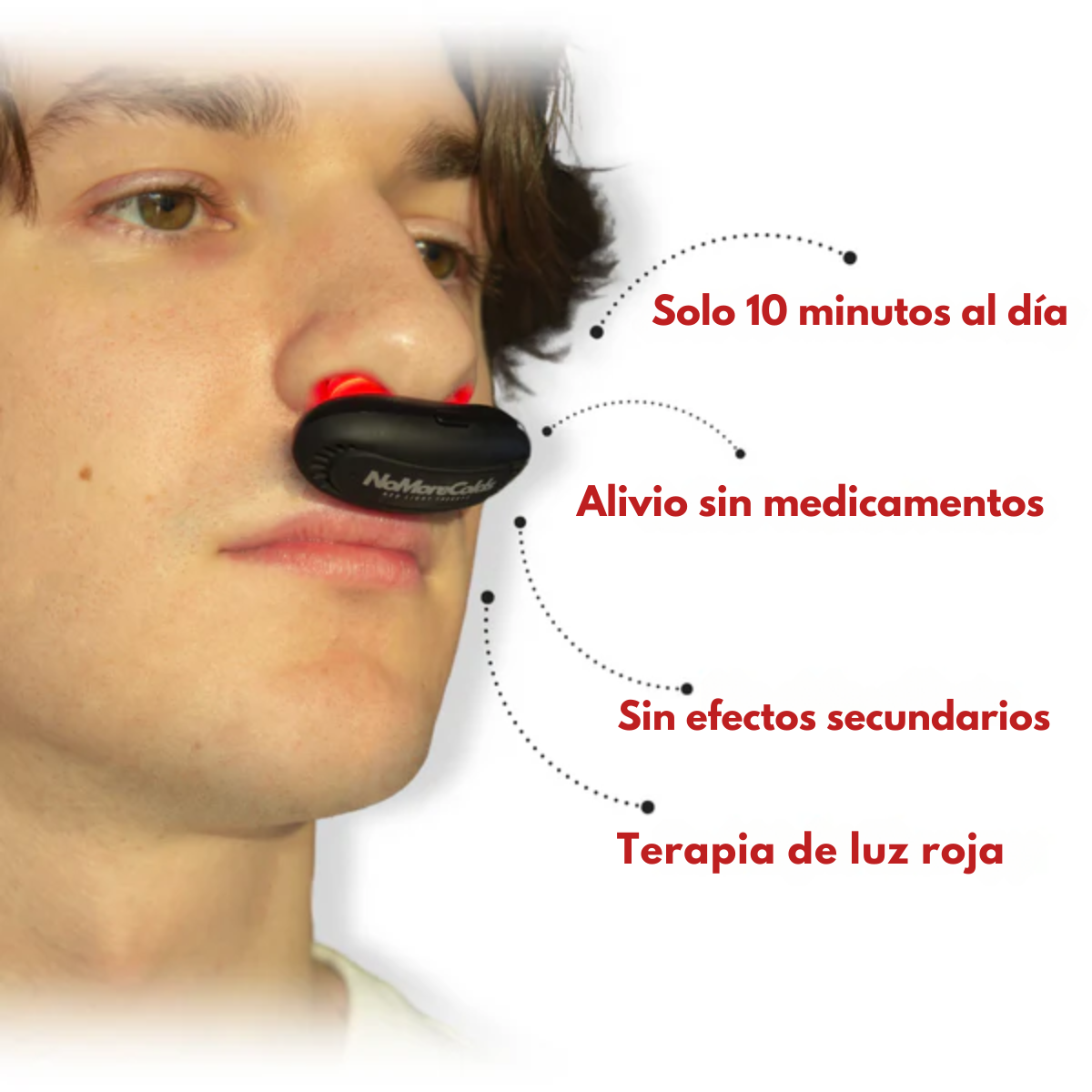 NoMore® Alivio instantáneo de la rinitis y sinusitis